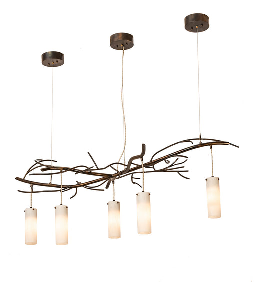 Meyda Tiffany - 198075 - LED Chandelier - Winter Solstice - Antique Copper