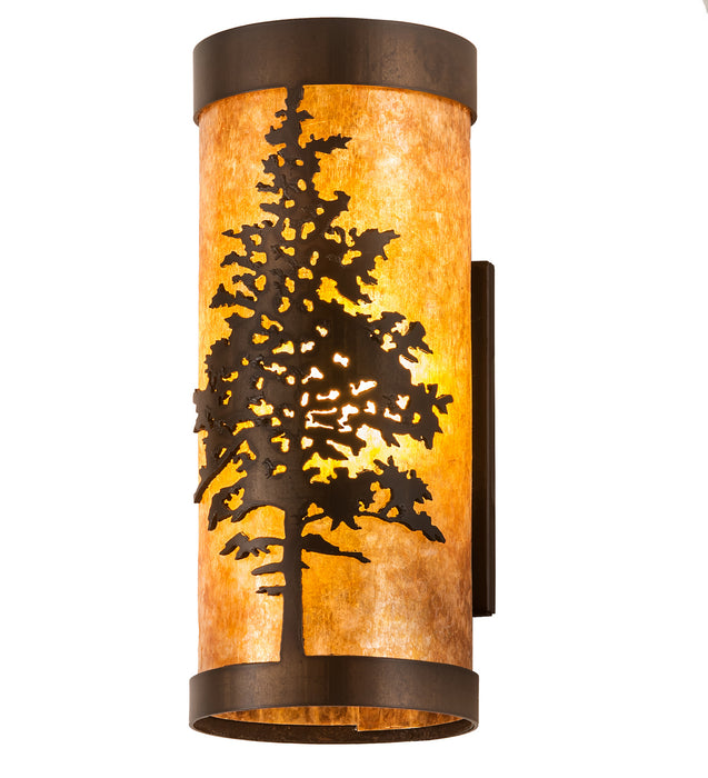 Meyda Tiffany - 203863 - One Light Wall Sconce - Tamarack - Antique Copper