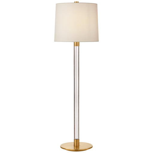 Visual Comfort - ARN 3005CG/HAB-L - One Light Buffet Lamp - Riga - Crystal and Hand-Rubbed Antique Brass