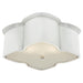 Visual Comfort - ARN 4041WHT - Two Light Flush Mount - Bolsena - Plaster White