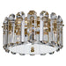 Visual Comfort - ARN 4124HAB-CG - Four Light Flush Mount - Bonnington - Hand-Rubbed Antique Brass