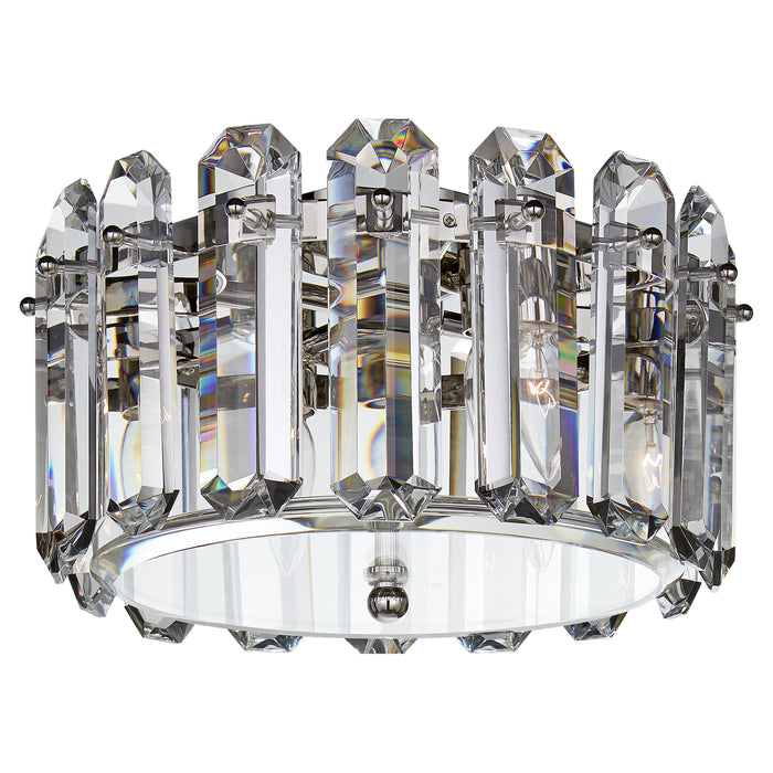 Visual Comfort - ARN 4124PN-CG - Four Light Flush Mount - Bonnington - Polished Nickel