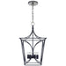 Visual Comfort - KS 5144NVY/PN - Four Light Lantern - Cavanagh - French Navy and Polished Nickel