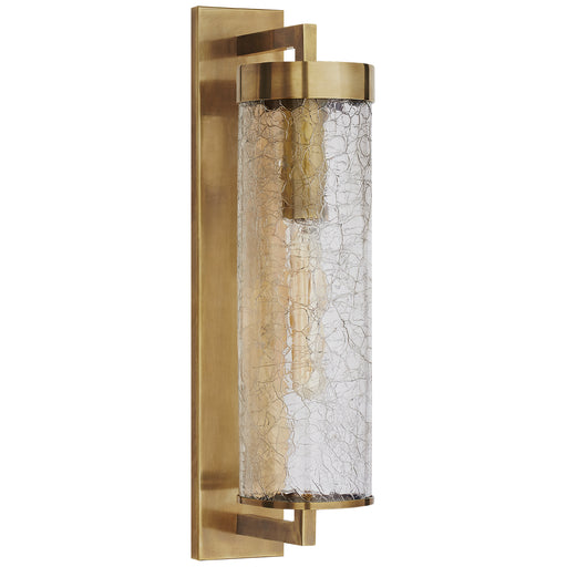 Visual Comfort - KW 2123AB-CRG - One Light Bracketed Wall Sconce - Liaison - Antique Burnished Brass