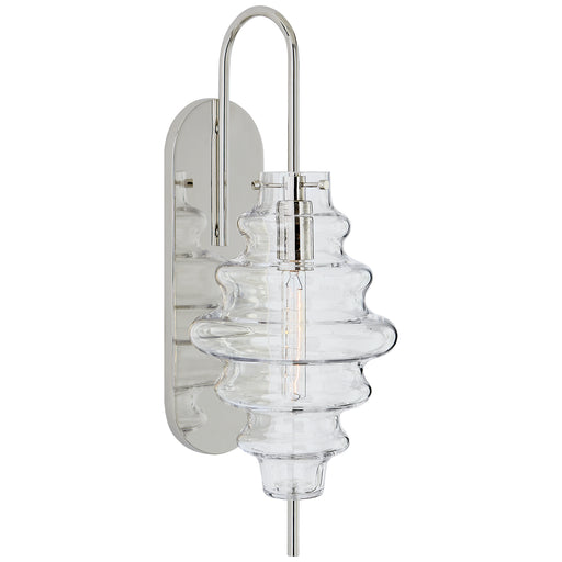 Visual Comfort - KW 2270PN-CG - One Light Wall Sconce - Tableau - Polished Nickel