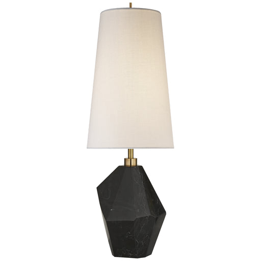 Visual Comfort - KW 3012BM-L - One Light Table Lamp - Halcyon - Black Cremo Marble