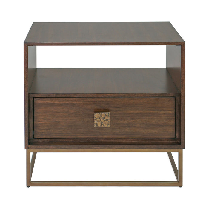 Uttermost - 25318 - Side Table - Bexley - Antique Brass