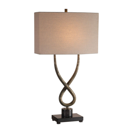 Uttermost - 27811-1 - One Light Table Lamp - Talema - Aged Silver Leaf