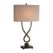 Uttermost - 27811-1 - One Light Table Lamp - Talema - Aged Silver Leaf