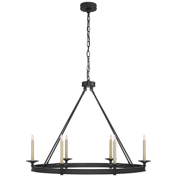 Visual Comfort - CHC 1603BZ - Six Light Chandelier - Launceton - Bronze