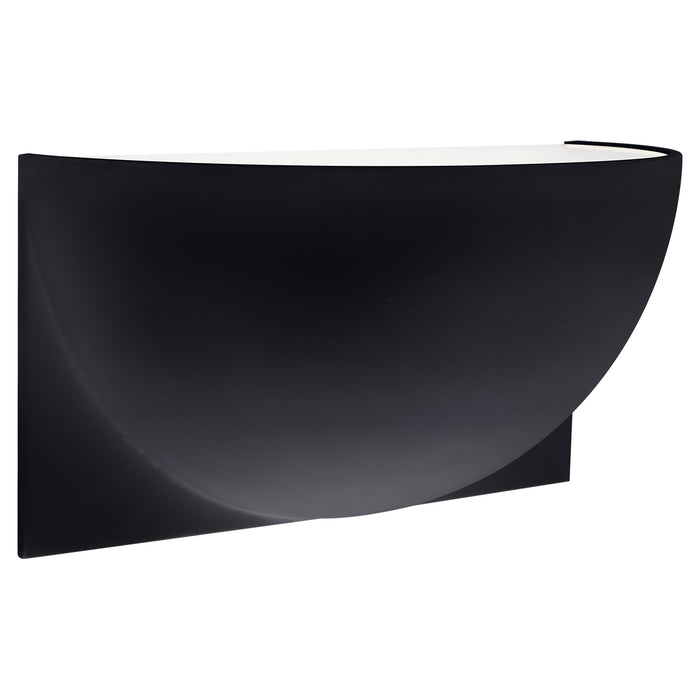 Visual Comfort - PB 2070MBK-FG - LED Wall Sconce - Quarter Sphere - Matte Black