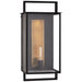 Visual Comfort - S 2192AI-CG - One Light Outdoor Wall Sconce - Halle - Aged Iron and Clear Glass