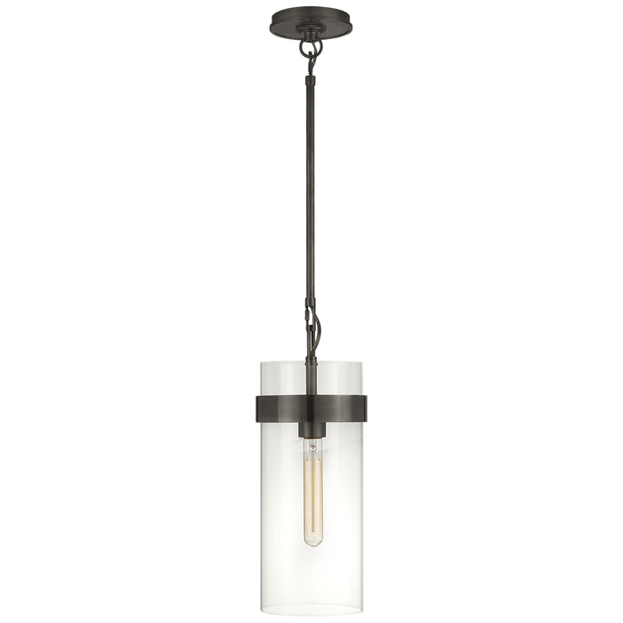 Visual Comfort - S 5673BZ-CG - One Light Pendant - Presidio - Bronze