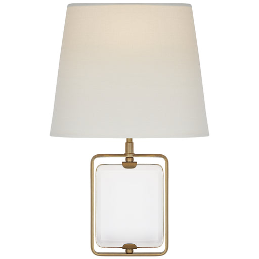 Visual Comfort - SK 2030CG/HAB-L - One Light Wall Sconce - Henri - Crystal and Hand-Rubbed Antique Brass