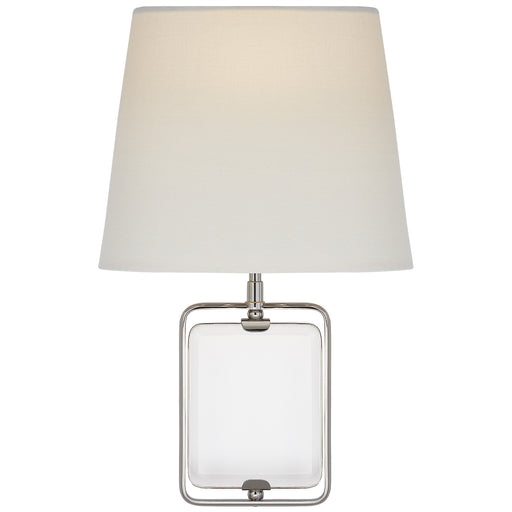 Visual Comfort - SK 2030CG/PN-L - One Light Wall Sconce - Henri - Crystal and Polished Nickel