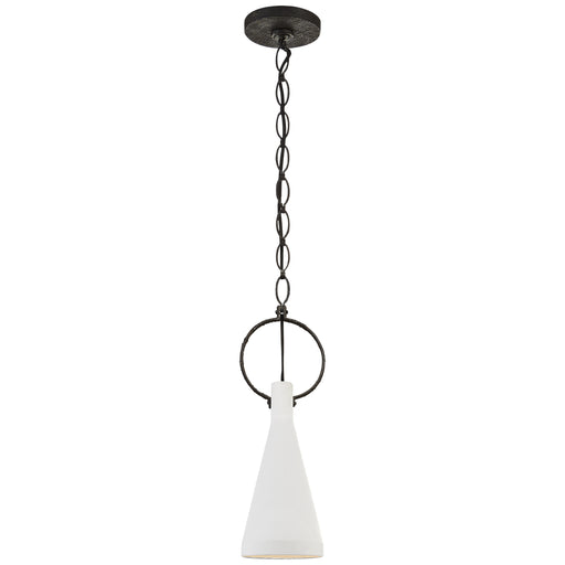 Visual Comfort - SK 5360NR-PW - One Light Pendant - Limoges - Natural Rusted Iron