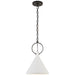 Visual Comfort - SK 5362NR-PW - One Light Pendant - Limoges - Natural Rusted Iron