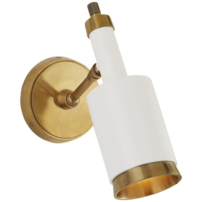 Visual Comfort - TOB 2097HAB/WHT - One Light Wall Sconce - Anders - Hand-Rubbed Antique Brass and White