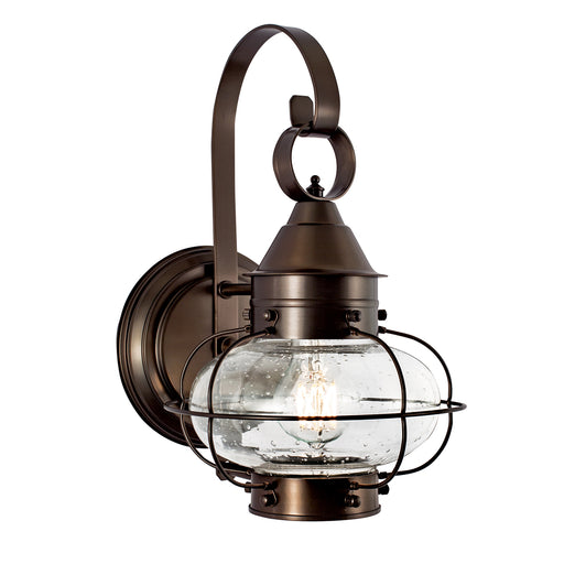 Norwell Lighting - 1323-BR-SE - One Light Wall Mount - Cottage Onion Small Wall - Bronze