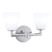 Norwell Lighting - 8272-CH-MO - LED Wall Sconce - Chancellor 2 Light Sconce - Chrome