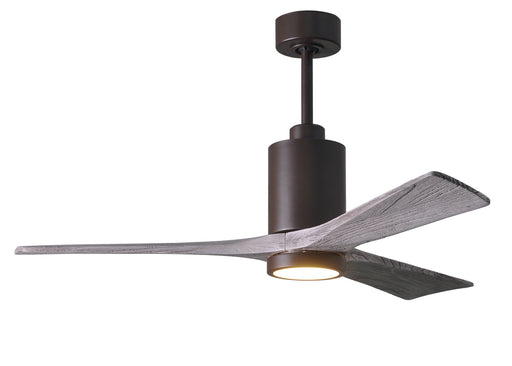 Matthews Fan Company - PA3-TB-BW-52 - 52``Ceiling Fan - Patricia - Textured Bronze