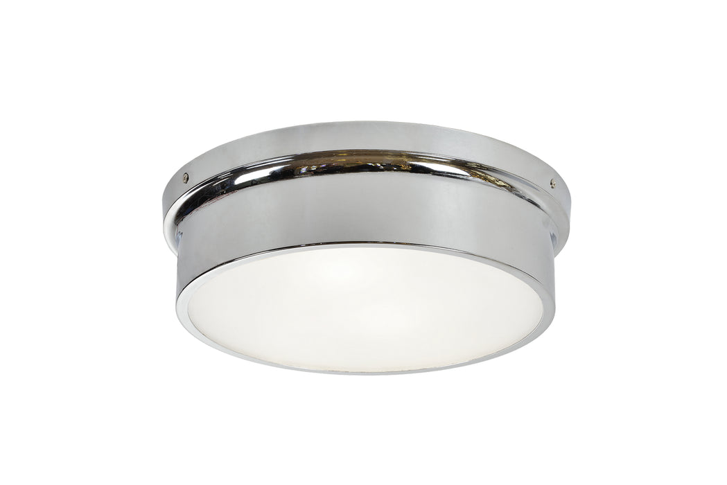 Matteo Lighting - M12802CH - Two Light Flush Mount - Ciotola - Chrome