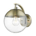 Golden - 3219-1W AB-AB - One Light Wall Sconce - Dixon - Aged Brass