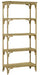 Currey and Company - 3000-0086 - Etagere - Natural/Washed Wood