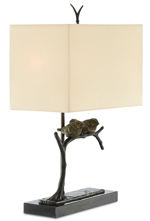 Currey and Company - 6000-0240 - One Light Table Lamp - Bronze/Black