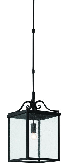 Currey and Company - 9500-0005 - One Light Outdoor Lantern - Midnight