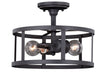 Vaxcel - C0186 - Two Light Pendant - Akron - Oil Rubbed Bronze
