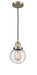 Innovations - 201C-AB-G204-6-LED - LED Mini Pendant - Franklin Restoration - Antique Brass