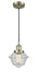 Innovations - 201C-AB-G534-LED - LED Mini Pendant - Franklin Restoration - Antique Brass