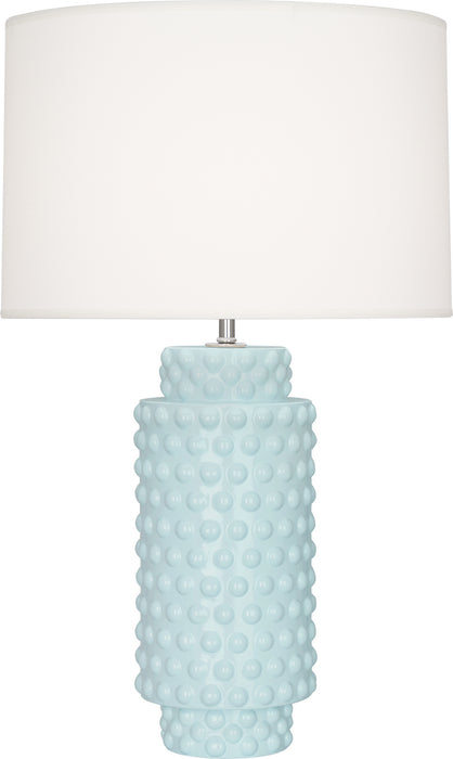 Robert Abbey - BB800 - One Light Table Lamp - Dolly - Baby Blue Glazed Textured Ceramic