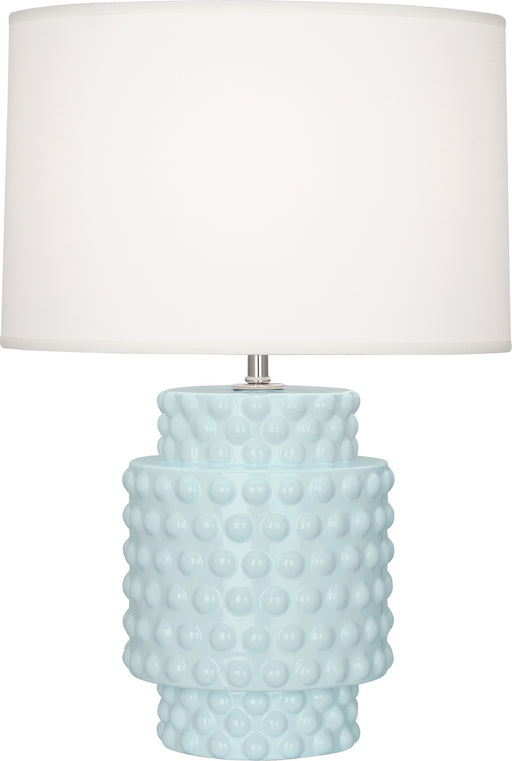 Robert Abbey - BB801 - One Light Accent Lamp - Dolly - Baby Blue Glazed Textured Ceramic