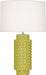 Robert Abbey - CI800 - One Light Table Lamp - Dolly - Citron Glazed Textured Ceramic