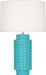 Robert Abbey - EB800 - One Light Table Lamp - Dolly - Egg Blue Glazed Textured Ceramic