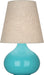 Robert Abbey - EB91 - One Light Accent Lamp - June - Egg Blue Glazed Ceramic