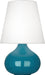 Robert Abbey - PC93 - One Light Accent Lamp - June - Peacock Glazed Ceramic