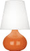 Robert Abbey - PM93 - One Light Accent Lamp - June - Pumpkin Glazed Ceramic