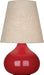 Robert Abbey - RR91 - One Light Accent Lamp - June - Ruby Red Glazed Ceramic