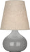 Robert Abbey - ST91 - One Light Accent Lamp - June - Smoky Taupe Glazed Ceramic