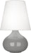 Robert Abbey - ST93 - One Light Accent Lamp - June - Smoky Taupe Glazed Ceramic