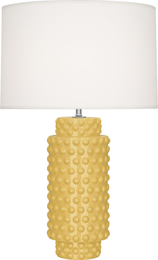 Robert Abbey - SU800 - One Light Table Lamp - Dolly - Sunset Yellow Glazed Textured Ceramic