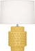 Robert Abbey - SU801 - One Light Accent Lamp - Dolly - Sunset Yellow Glazed Textured Ceramic