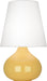 Robert Abbey - SU93 - One Light Accent Lamp - June - Sunset Yellow Glazed Ceramic