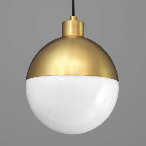 Progress Lighting - P500147-109-30 - LED Pendant - Globe LED - Brushed Bronze
