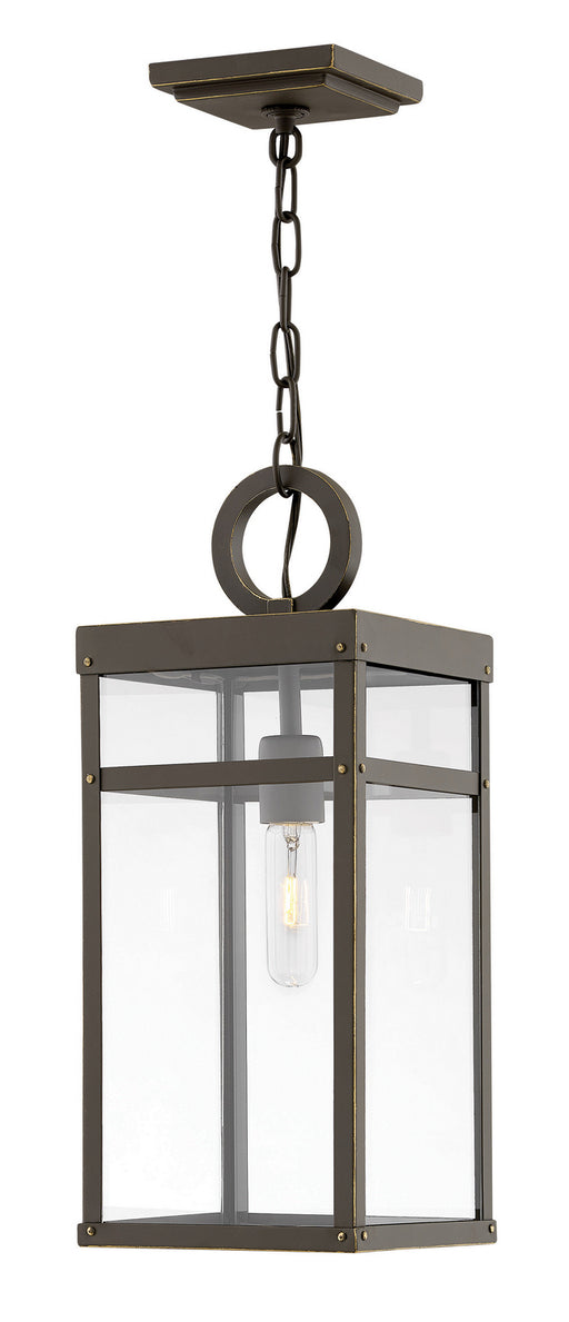 Hinkley - 2802OZ - One Light Hanging Lantern - Porter - Oil Rubbed Bronze
