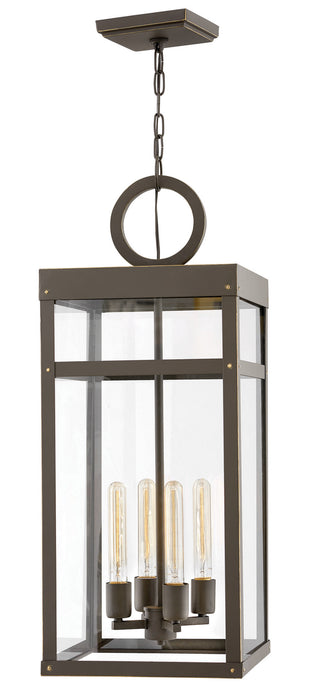 Hinkley - 2808OZ - Four Light Hanging Lantern - Porter - Oil Rubbed Bronze