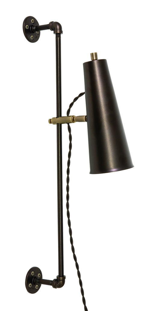 House of Troy - NOR375-CHBAB - LED Wall Sconce - Norton - Chestnut Bronze with Antique Brass